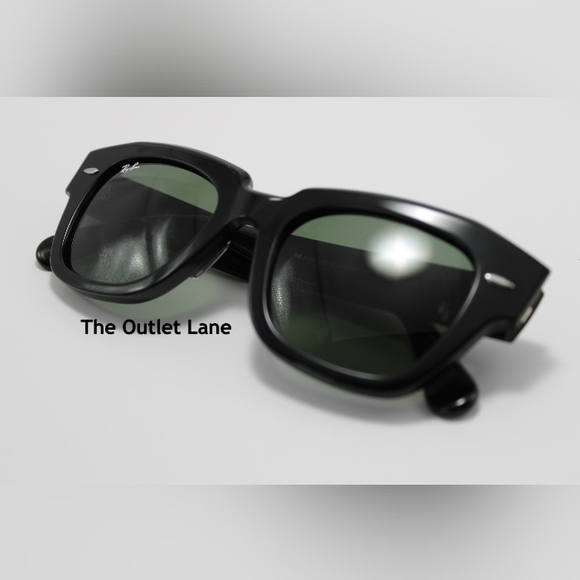 Model Display RayBan State Street Black RB2186 - Picture 7 of 16